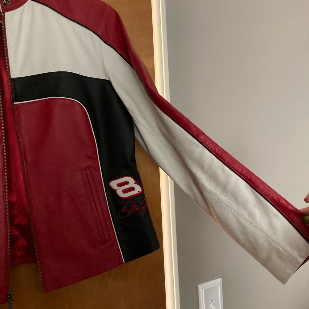 Wilsons Leather Red, White, and Black Jacket - Picture 5 of 11